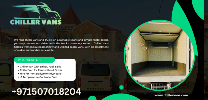 Medicine Delivery Van for Rent in Dubai